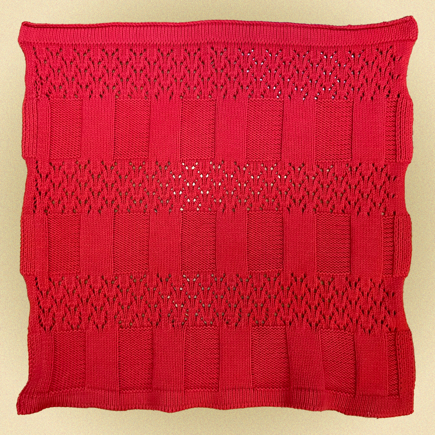 El Yapımı Ajurlu Örgü Bandana | Baharlık