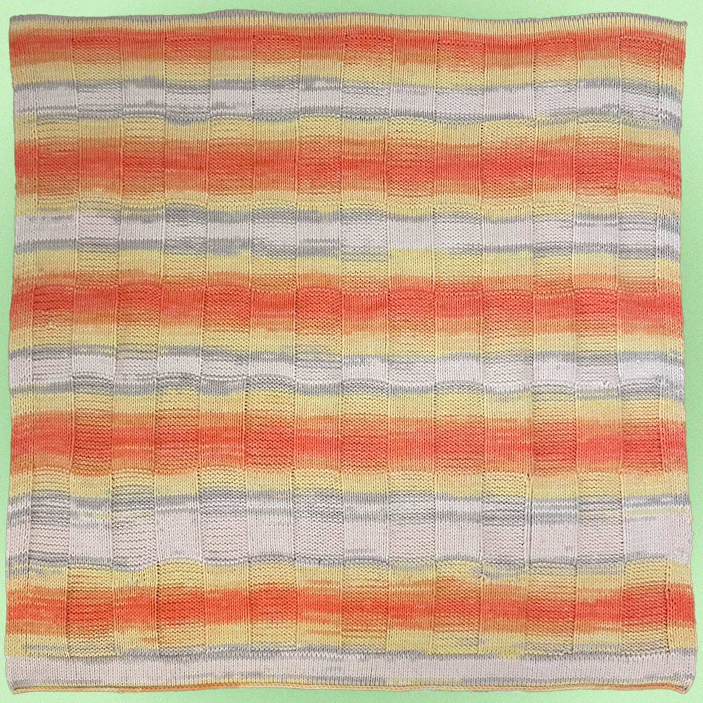 El Yapımı Batik Desenli Örgü Bandana | Baharlık