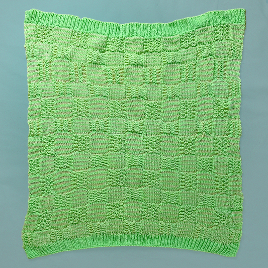 El Yapımı Örgü Oyunlu Triko Bandana